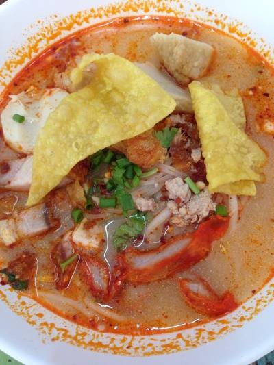 Order Kuay Teaw Tom Yum Noodles food online from Rock wrap & roll store, Chicago on bringmethat.com