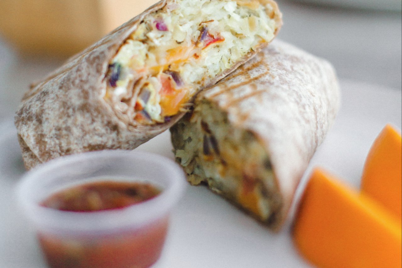 Order breakfast burrito food online from Eat Real Cafe store, Valencia on bringmethat.com