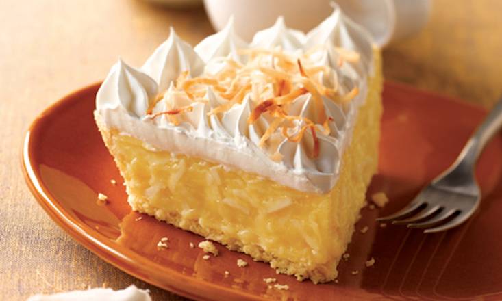 Order Coconut Cream Pie Slice food online from Famous Dave store, Bismarck on bringmethat.com