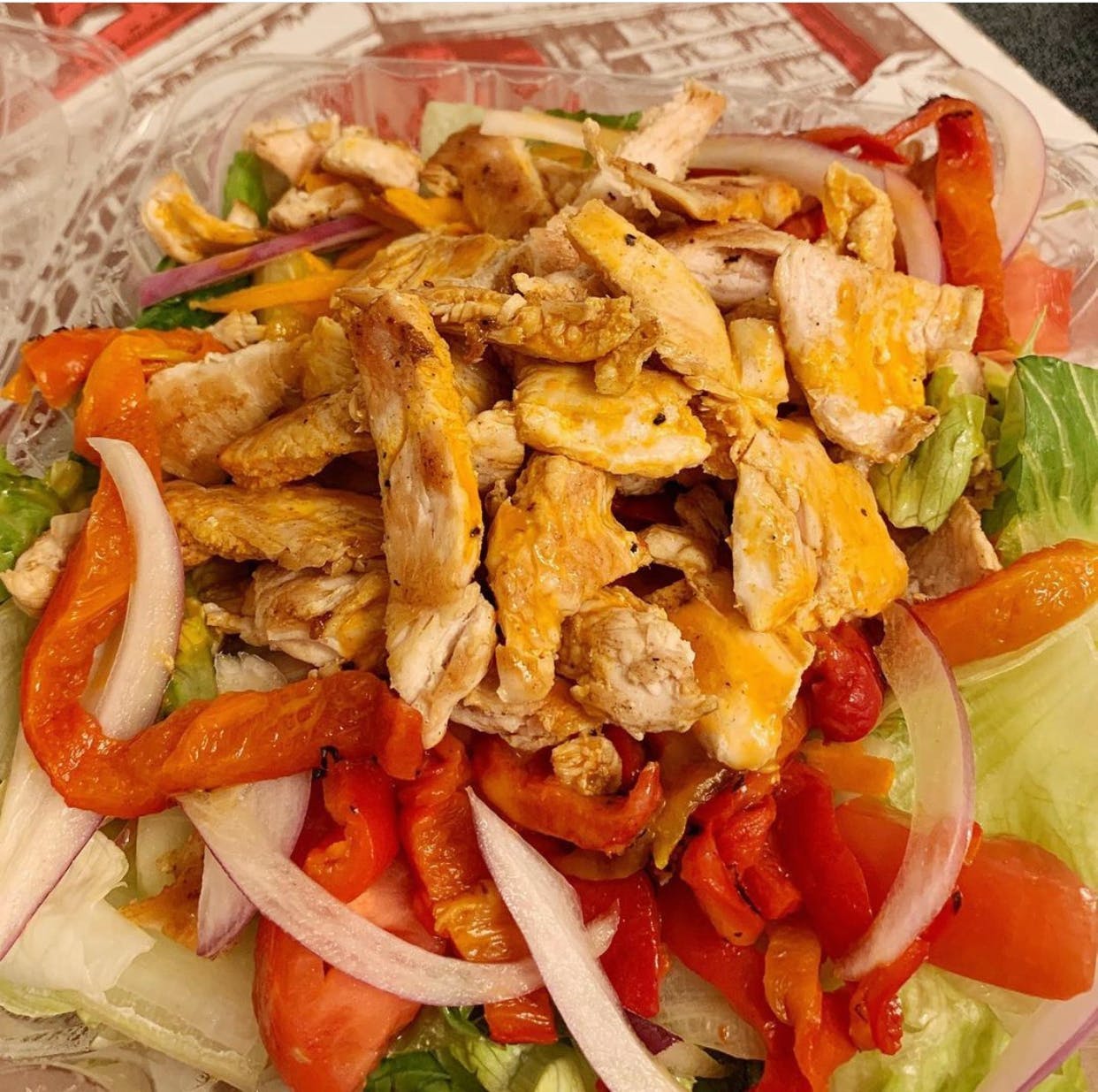 Order Buffalo Chicken Salad - Salad food online from Giovani Pizza store, Philadelphia on bringmethat.com