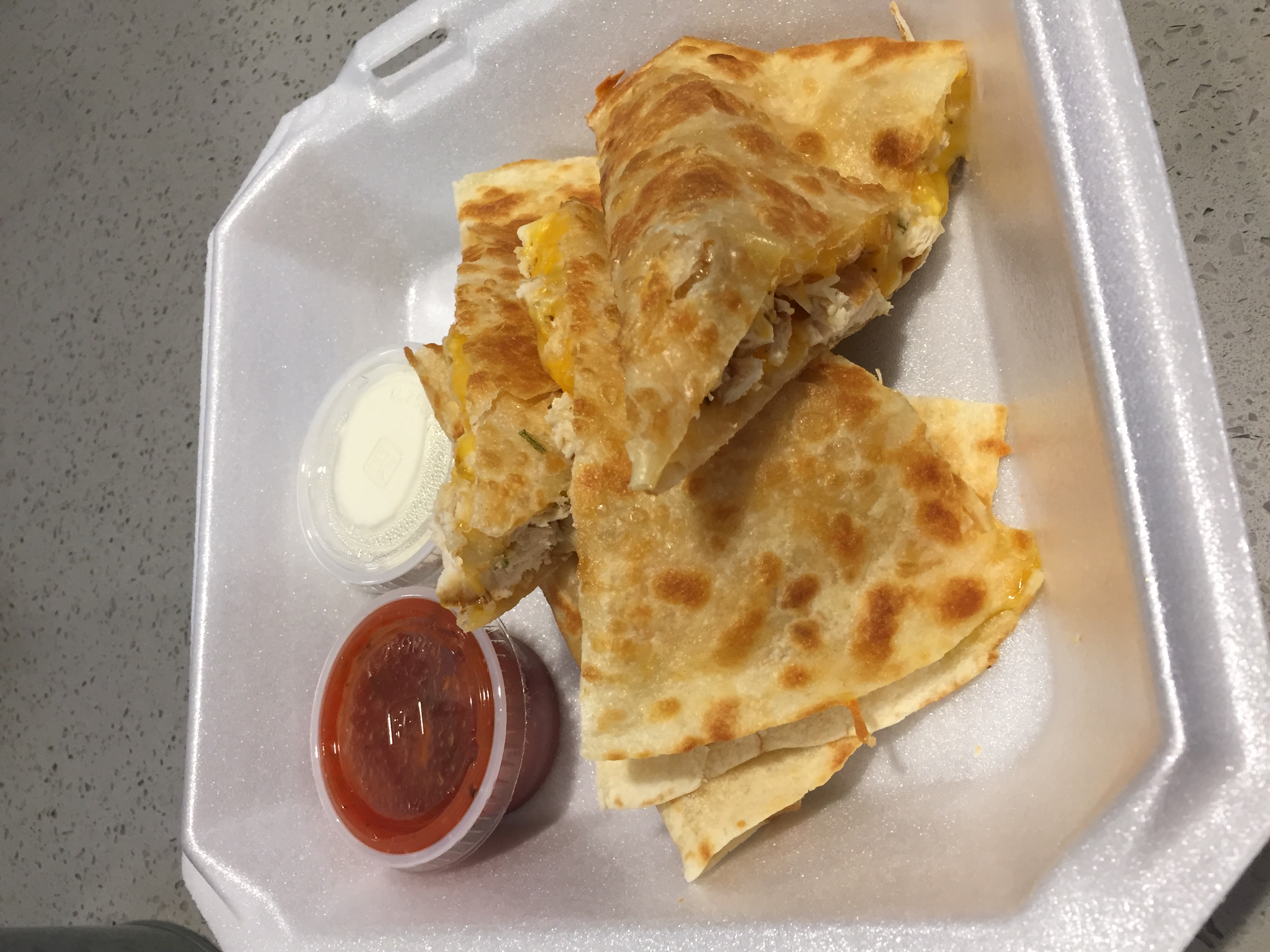 Order Cheese Quesadilla Lunch food online from Cafe At The Towers store, Phoenix on bringmethat.com