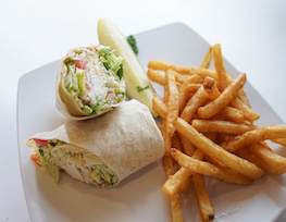 Order Chicken Caesar Wrap food online from Zazzo'S Pizza store, Westmont on bringmethat.com