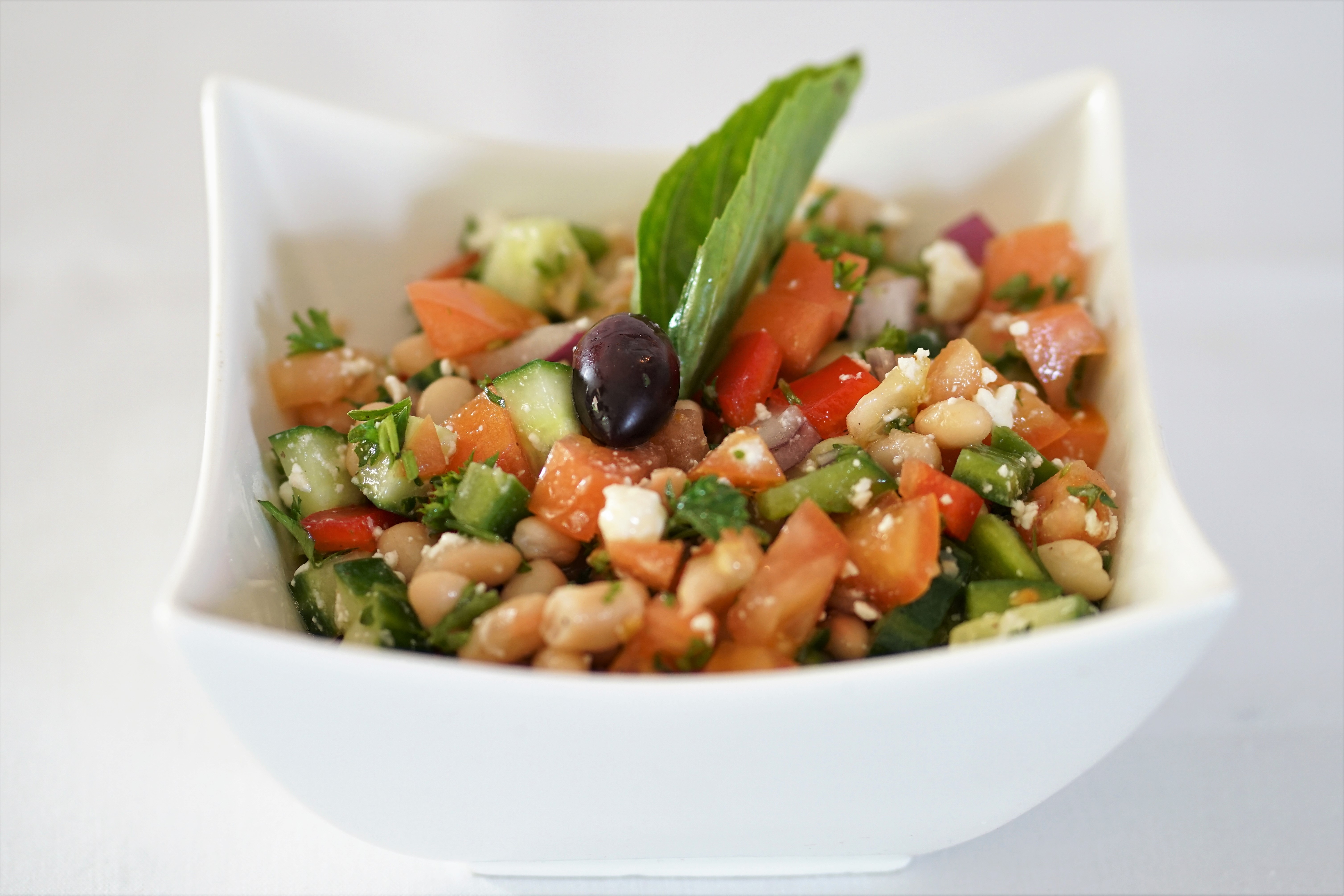 Order White Bean Salad food online from Lezzet Restaurant store, Centreville on bringmethat.com