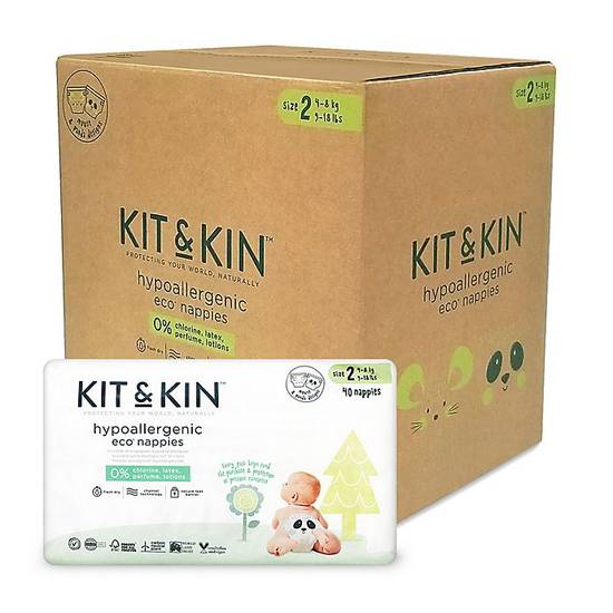 Order Kit & Kin™ Hypoallergenic Size 2 160-Count Disposable Diapers food online from Bed Bath & Beyond store, Westminster on bringmethat.com