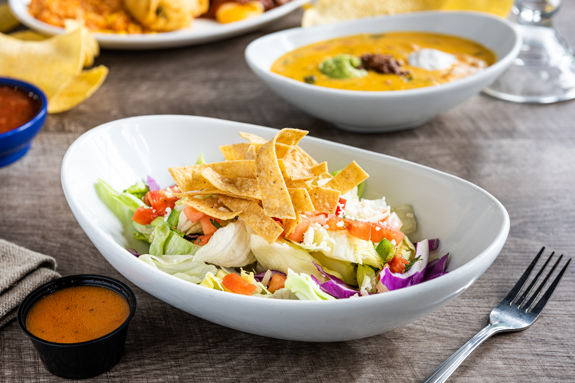 Order House Salad food online from On The Border store, Las Vegas on bringmethat.com