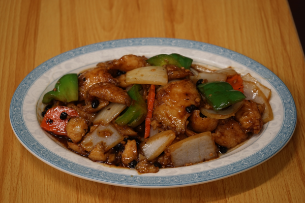 Order Chicken with Black Bean Sauce food online from Red Lantern store, Brea on bringmethat.com
