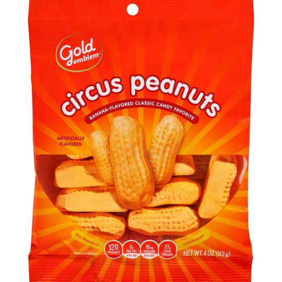 Order Gold Emblem Circus Peanuts, 4.75 OZ food online from Cvs store, MONTEZUMA on bringmethat.com