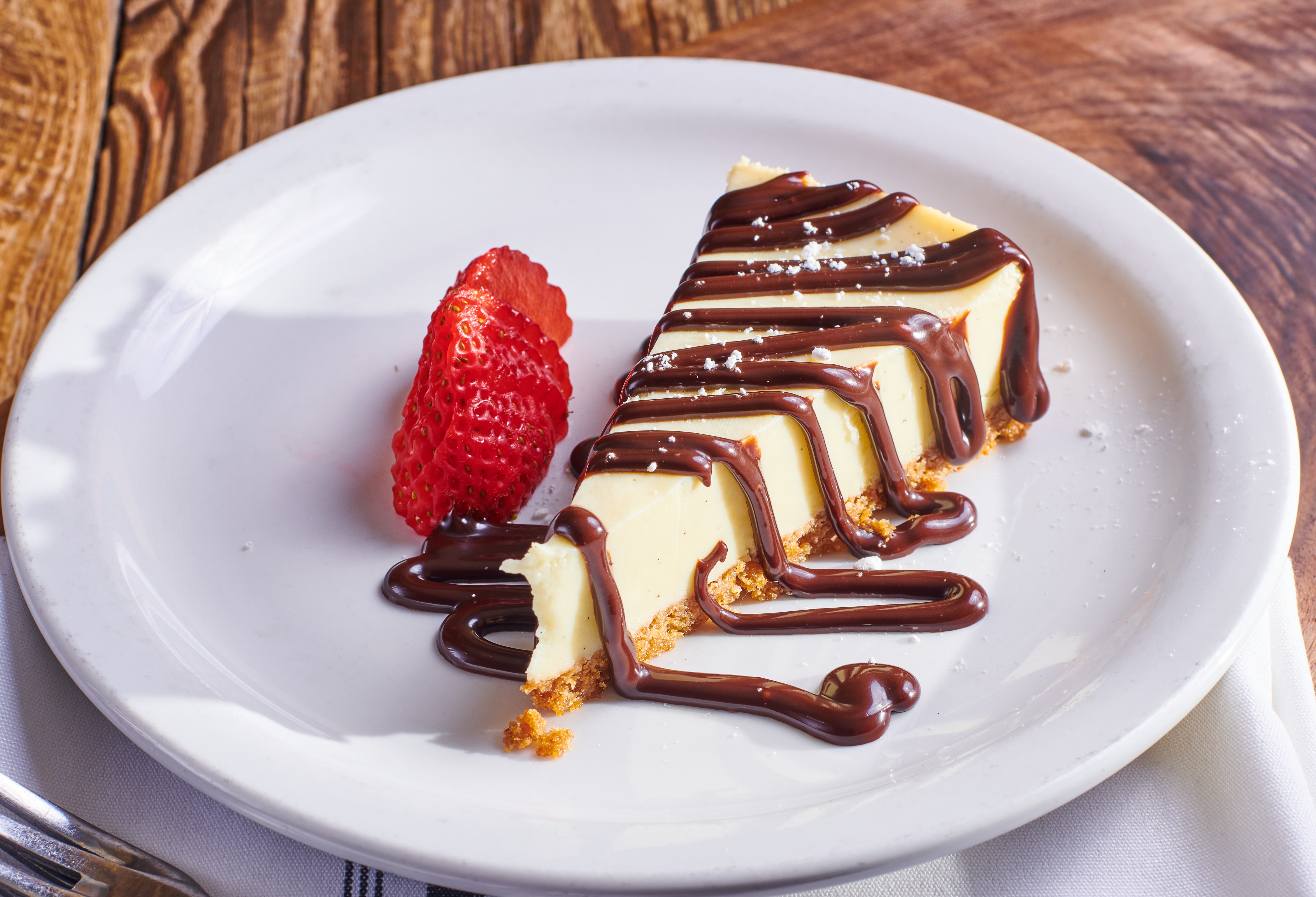Order Vanilla Cheesecake food online from Presidio Pizza Company store, San Francisco on bringmethat.com