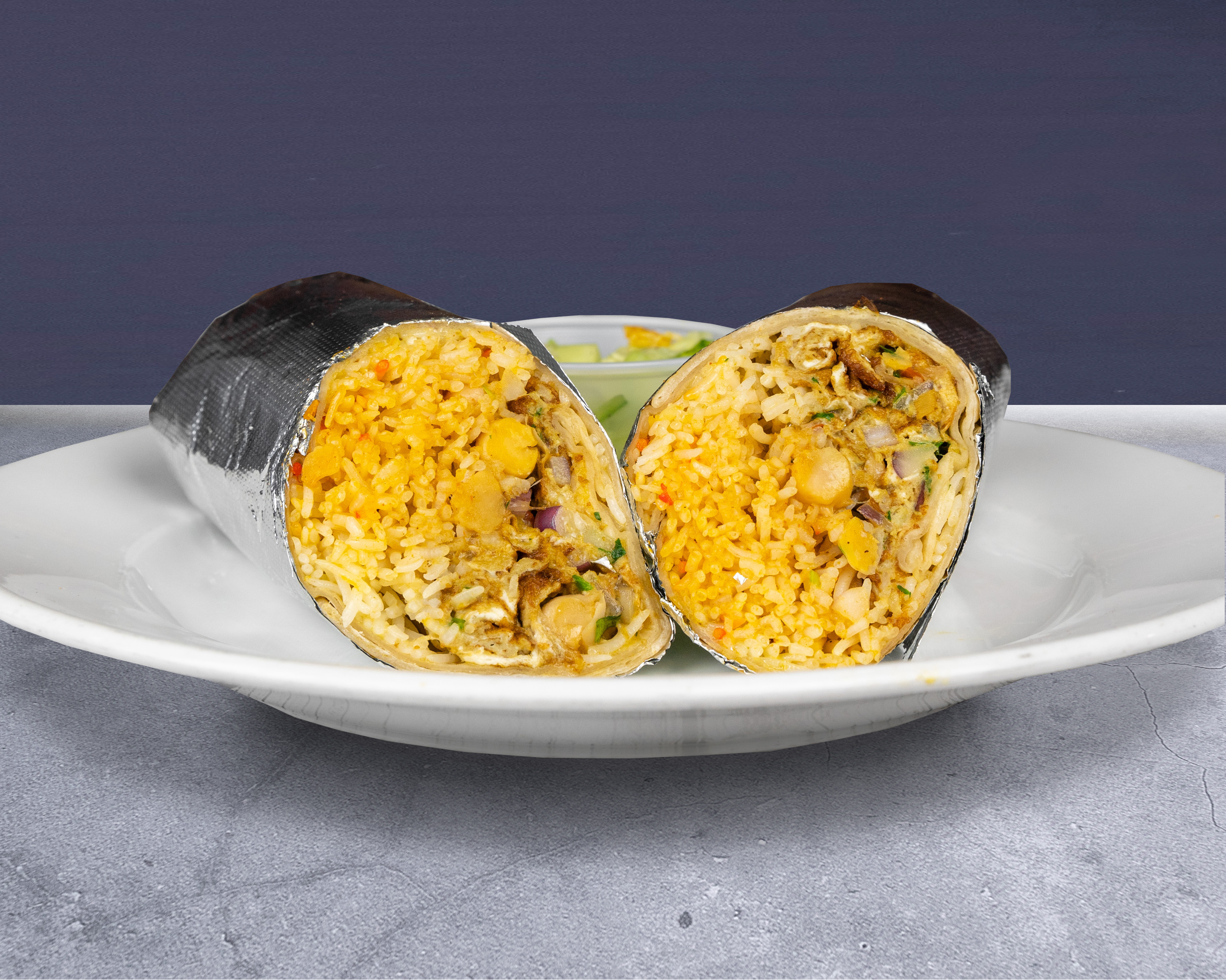 Order Egg Me Up Burrito  food online from Keep Calm, Curry On store, San Mateo on bringmethat.com