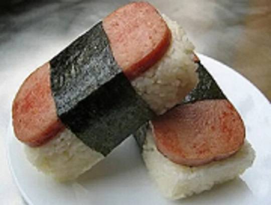 Order Spam Musubi (2pc) food online from Sushi Kura store, Los Angeles on bringmethat.com