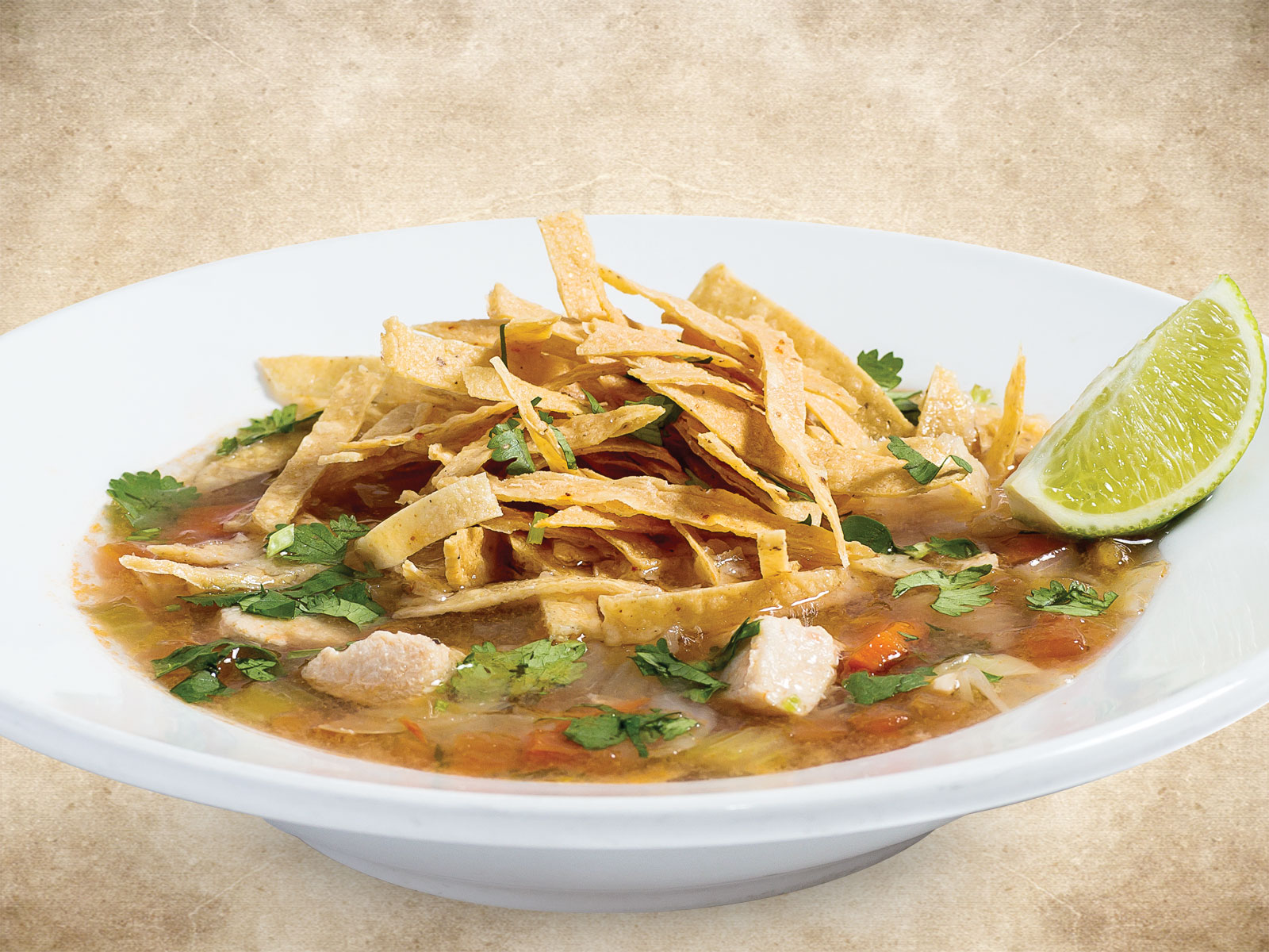 Order Chicken Tortilla Soup food online from Wahoo store, Los Alamitos on bringmethat.com