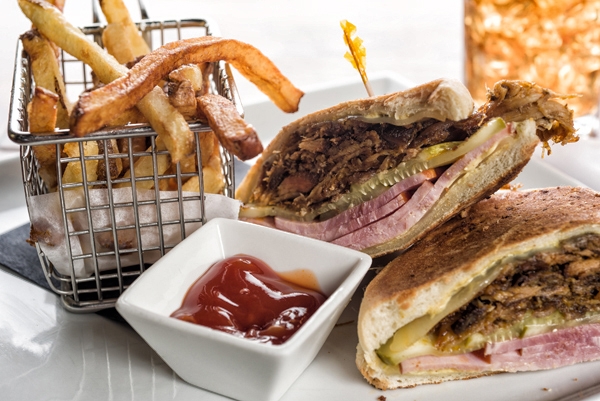 Order Cubano Sandwich food online from Urban American Kitchen store, Houston on bringmethat.com