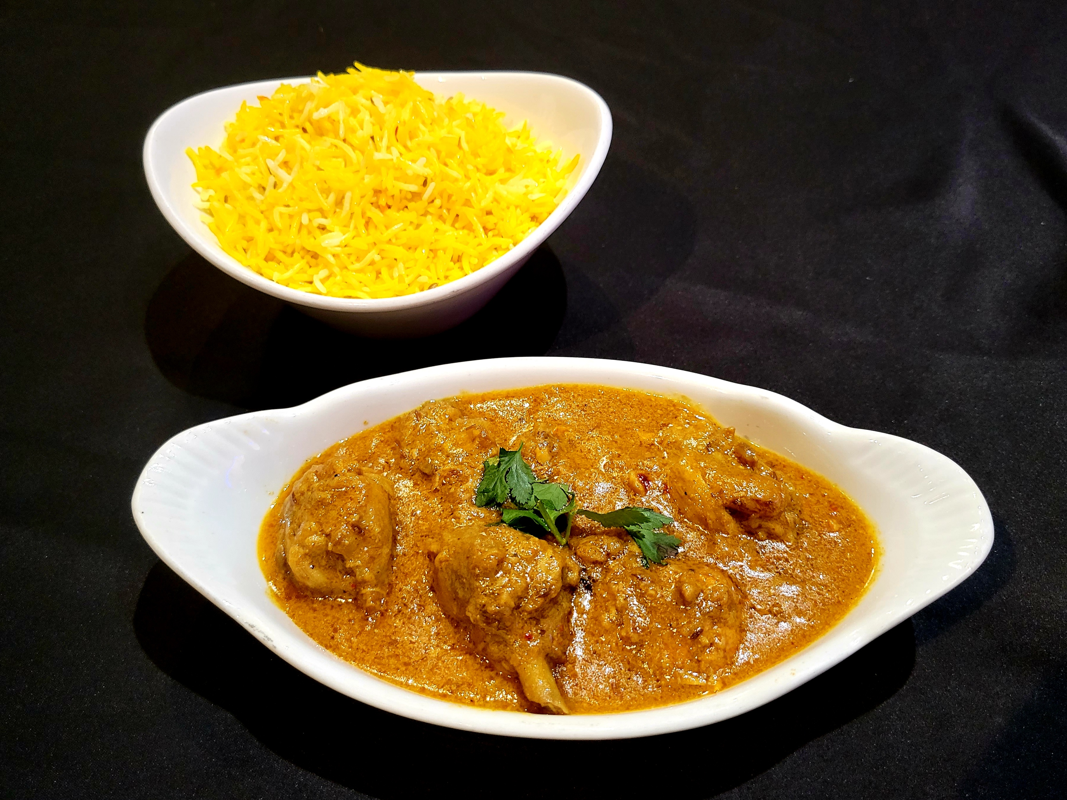 Order Chicken Korma food online from Jasmine Fusion Grill store, Columbus on bringmethat.com