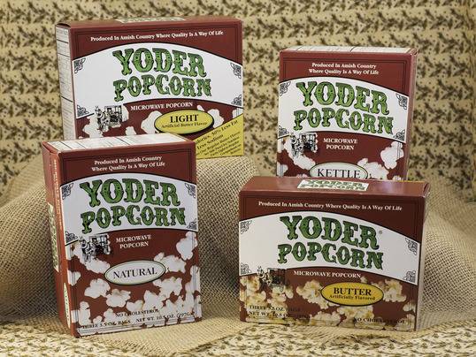 Order Yoder`s Popcorn- MICROWAVE - NATURAL 12pk food online from Darn Cheap Discounts store, Hartville on bringmethat.com