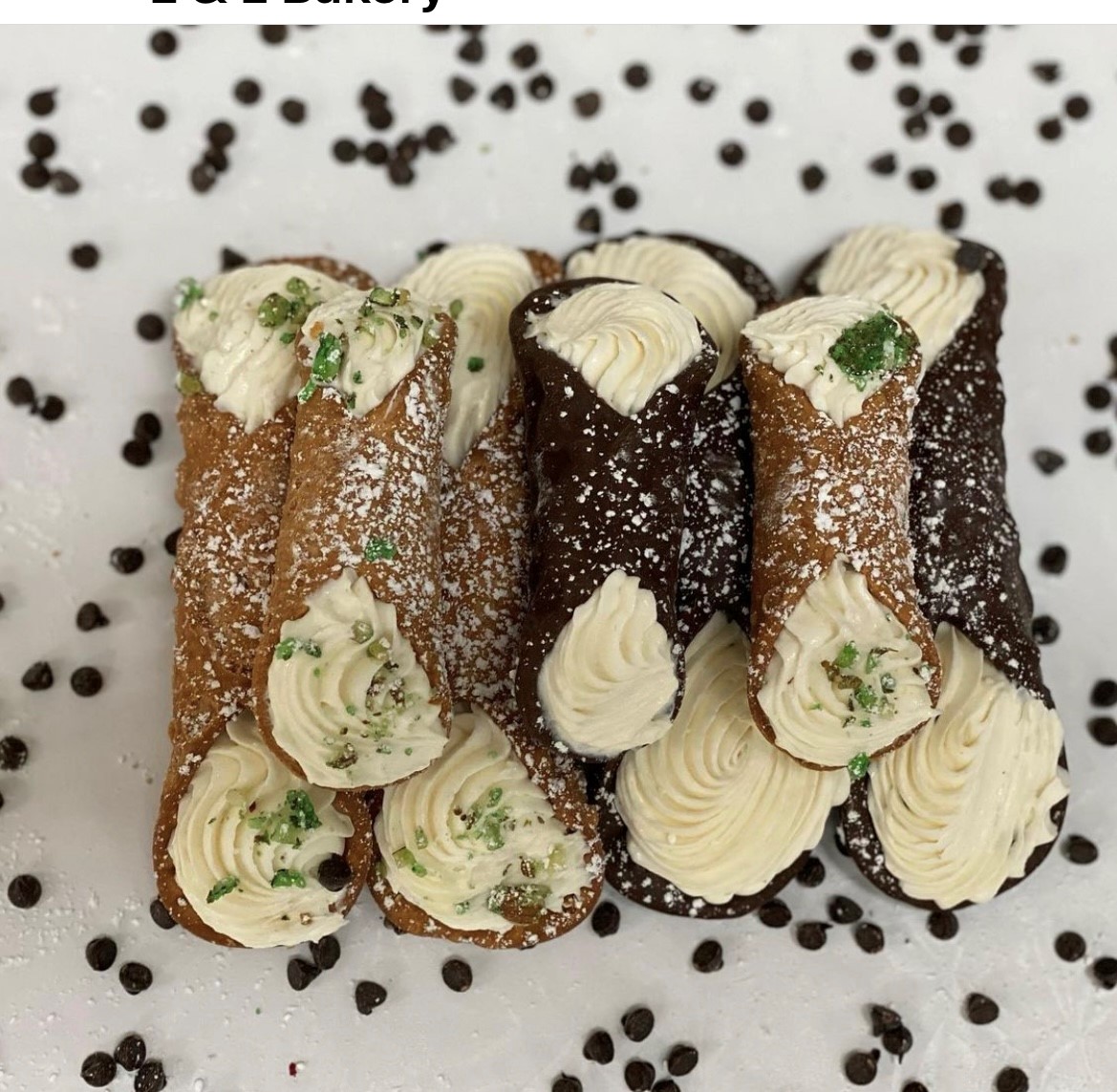 Order Miniature Cannoli food online from E & L Bakery store, Bronx on bringmethat.com