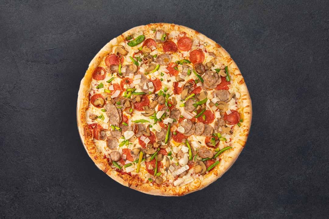 Order Work's Gluten Free Pizza - 12'' food online from Westshore Pizza store, Tampa on bringmethat.com