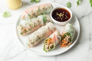 Order Fresh Chicken Salad Rolls (3) food online from Wave Bowl store, Plano on bringmethat.com