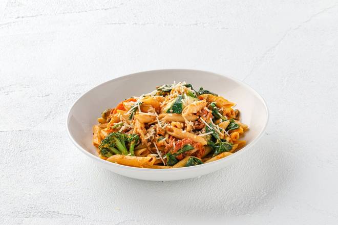Order Fresh Vegetable Penne  food online from Noodles & Greens store, Peachtree Corners on bringmethat.com