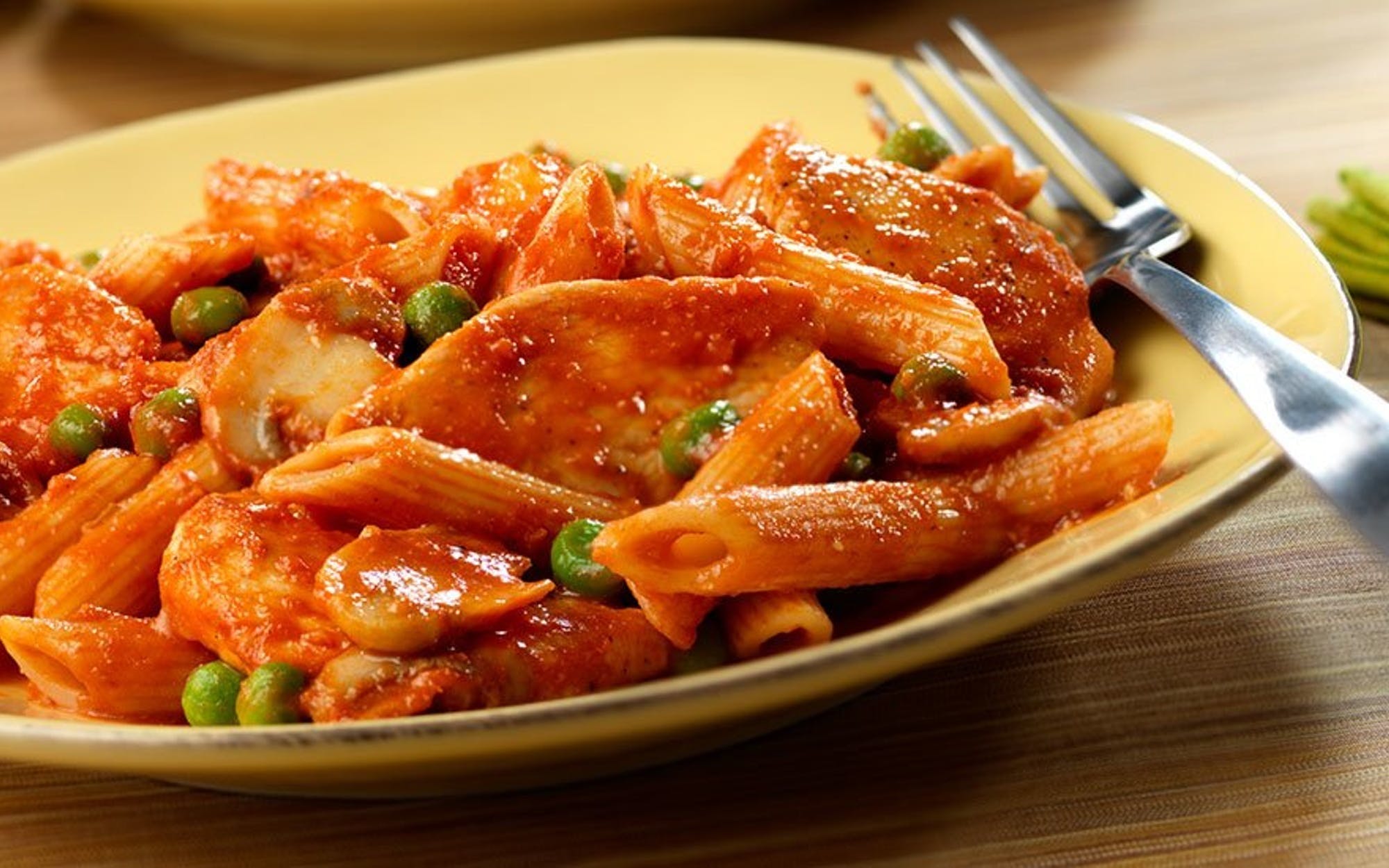 Order Chicken with Vodka Sauce - Entree food online from Pino's Pizzeria store, Easton on bringmethat.com