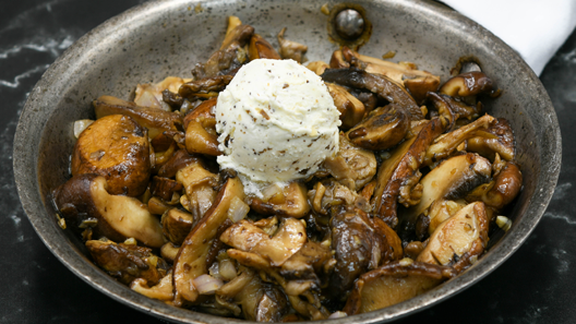 Order Truffle Butter Sauteed Wild Mushrooms food online from Mastro's City Hall Steakhouse store, Scottsdale on bringmethat.com