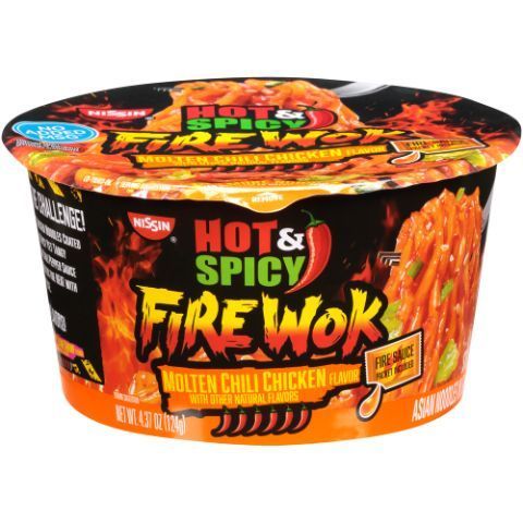 Order Nissin Fire Wok Molten Chile Chicken 4.37oz food online from 7-Eleven store, Magnolia on bringmethat.com