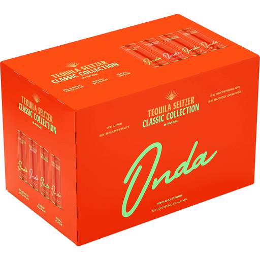 Order Onda Tequila Seltzer Classic Collection Variety Pack (8PKC 12 OZ) 137880 food online from Bevmo! store, Ladera Ranch on bringmethat.com