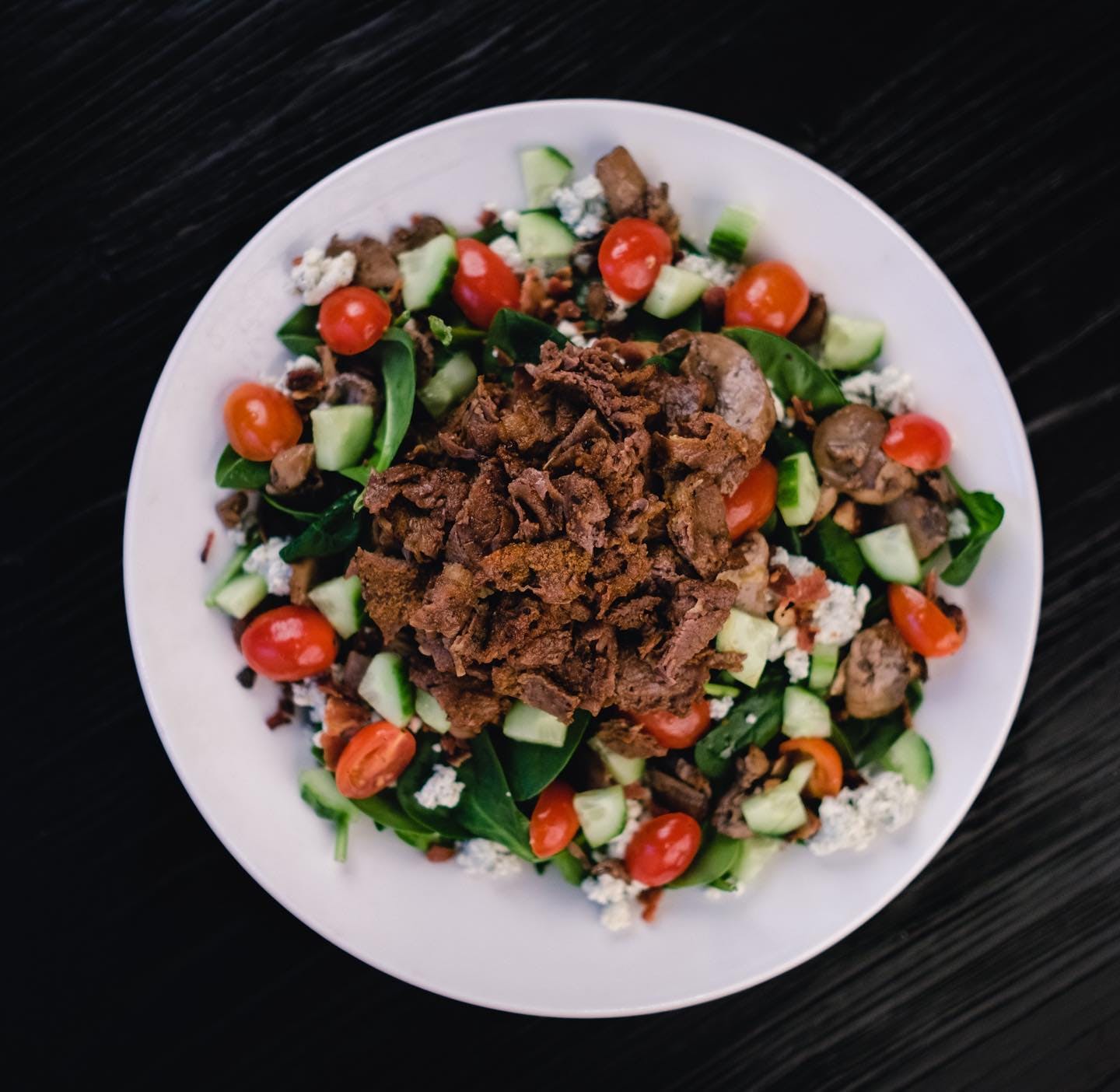 Order Steak Salad - Salads food online from D'avolio store, Williamsville on bringmethat.com
