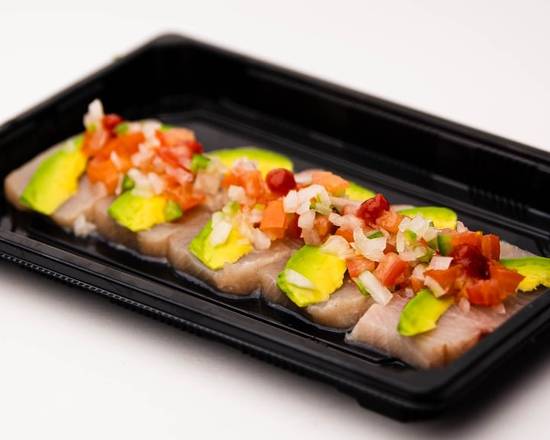 Order Hamachi Ceviche Sashimi food online from Bei Express store, Scottsdale on bringmethat.com