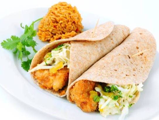Order The Fish Wrap food online from Indian Naan Ritto store, Santa Clara on bringmethat.com