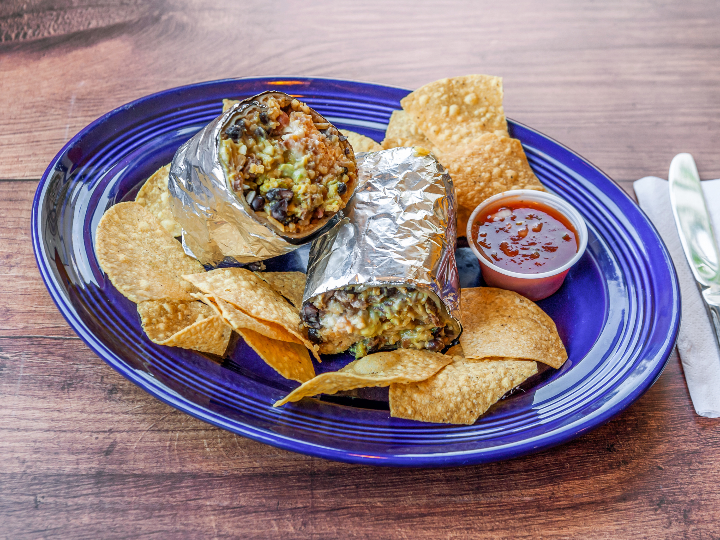 Order Super Burrito food online from Karlitas Taco Place store, Redwood City on bringmethat.com