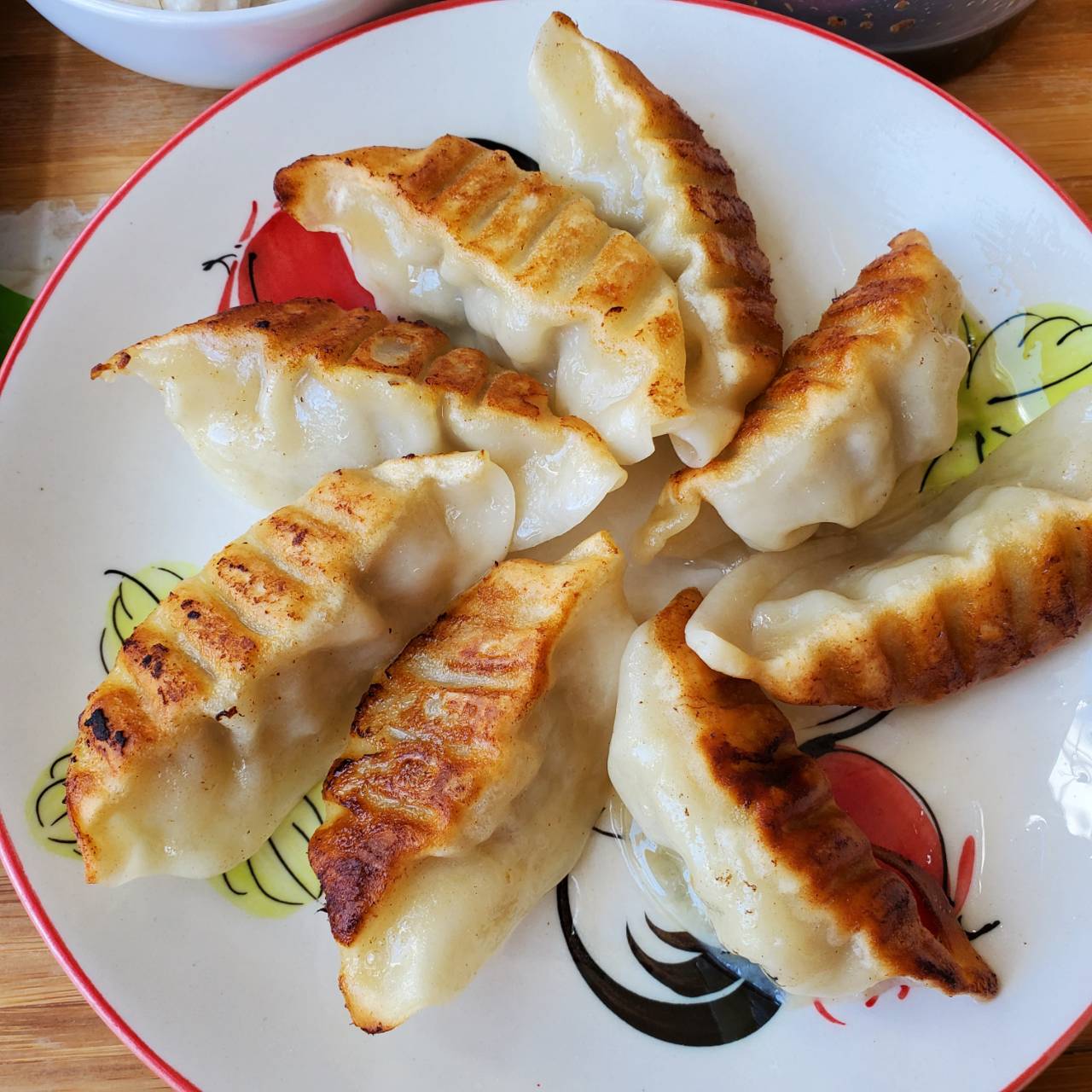Order Gyoza food online from Orchid Thai Restaurant & Bar store, Falmouth on bringmethat.com