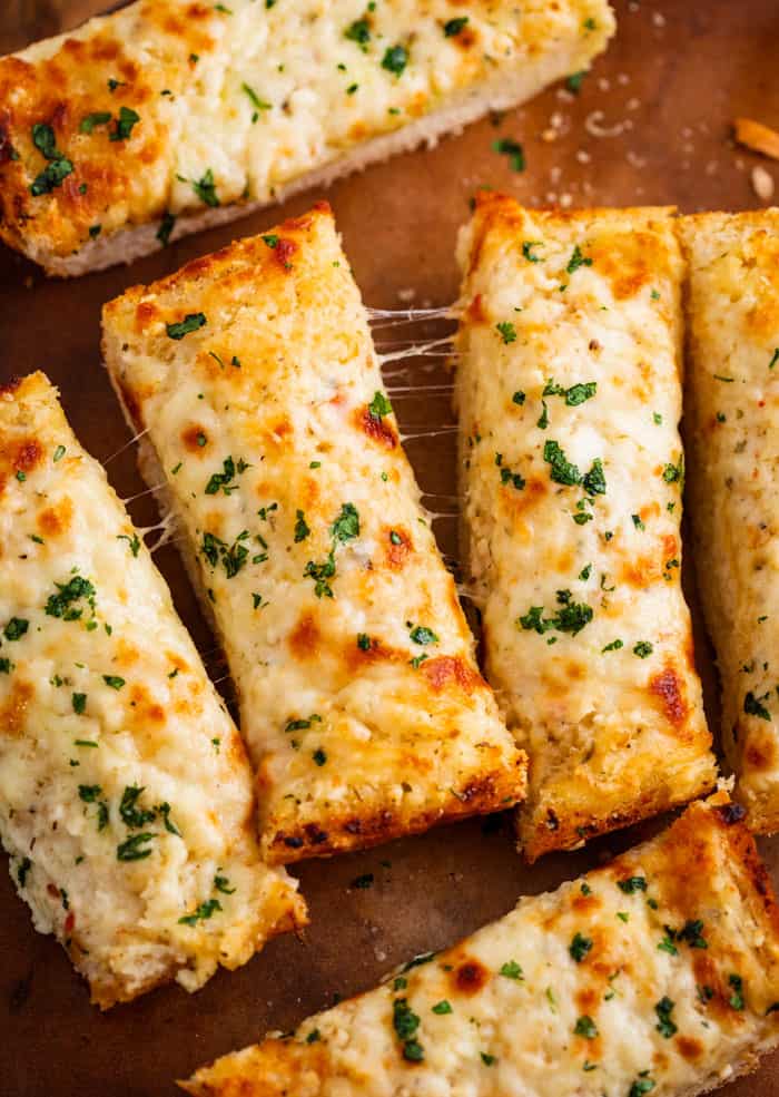 Order Garlic Bread with Cheese (12") food online from Pizzaroni store, Albany on bringmethat.com