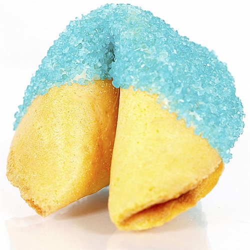 Order Blue Turquoise Bling Fortune Cookies food online from Fancy Fortune Cookies store, Indianapolis on bringmethat.com