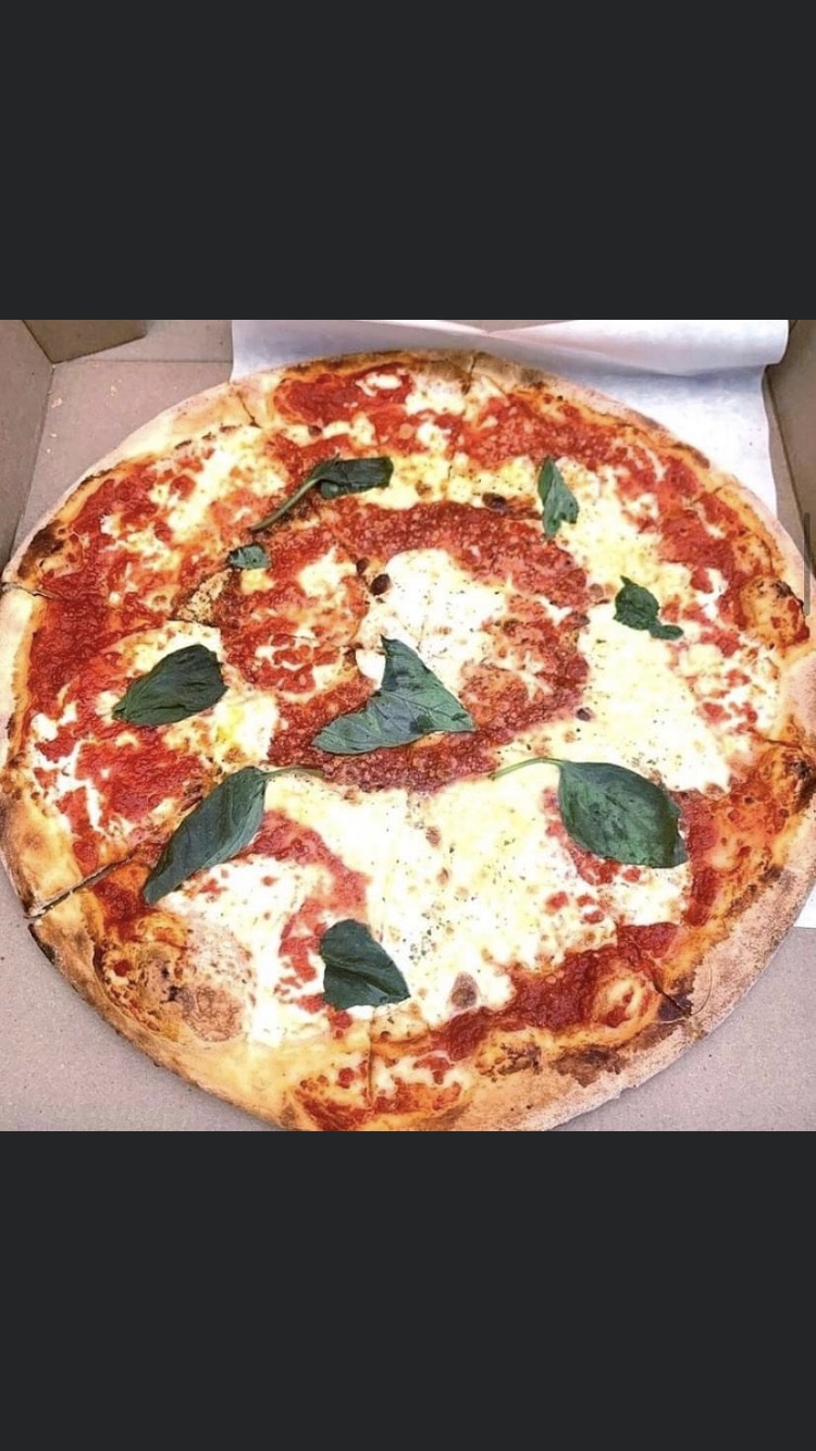 Order Margarita Pizza food online from Lenny's Pizza Time store, Farmingdale on bringmethat.com