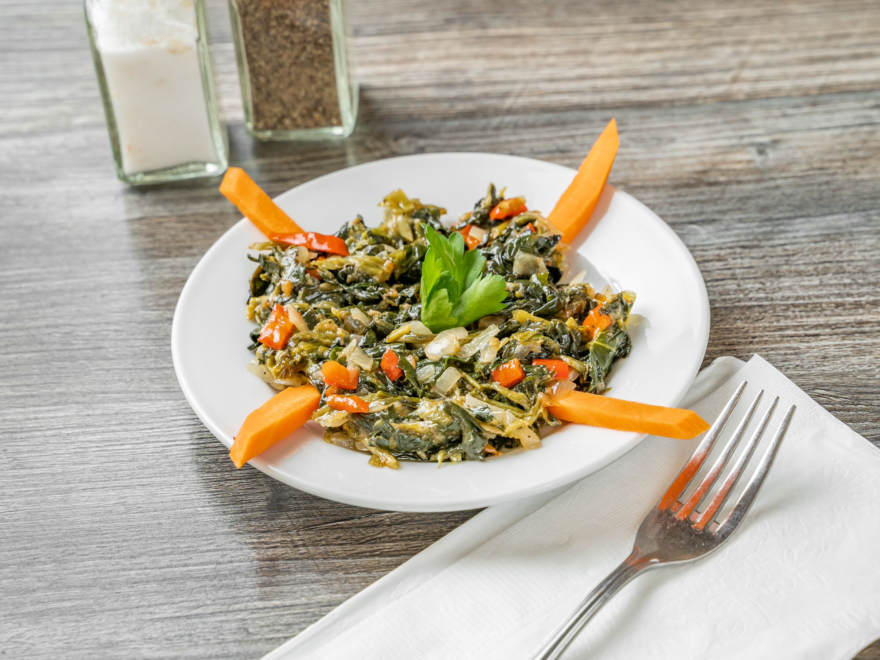 Order Sauteed Spinach food online from Pita Gyro Grill store, Ridgewood on bringmethat.com