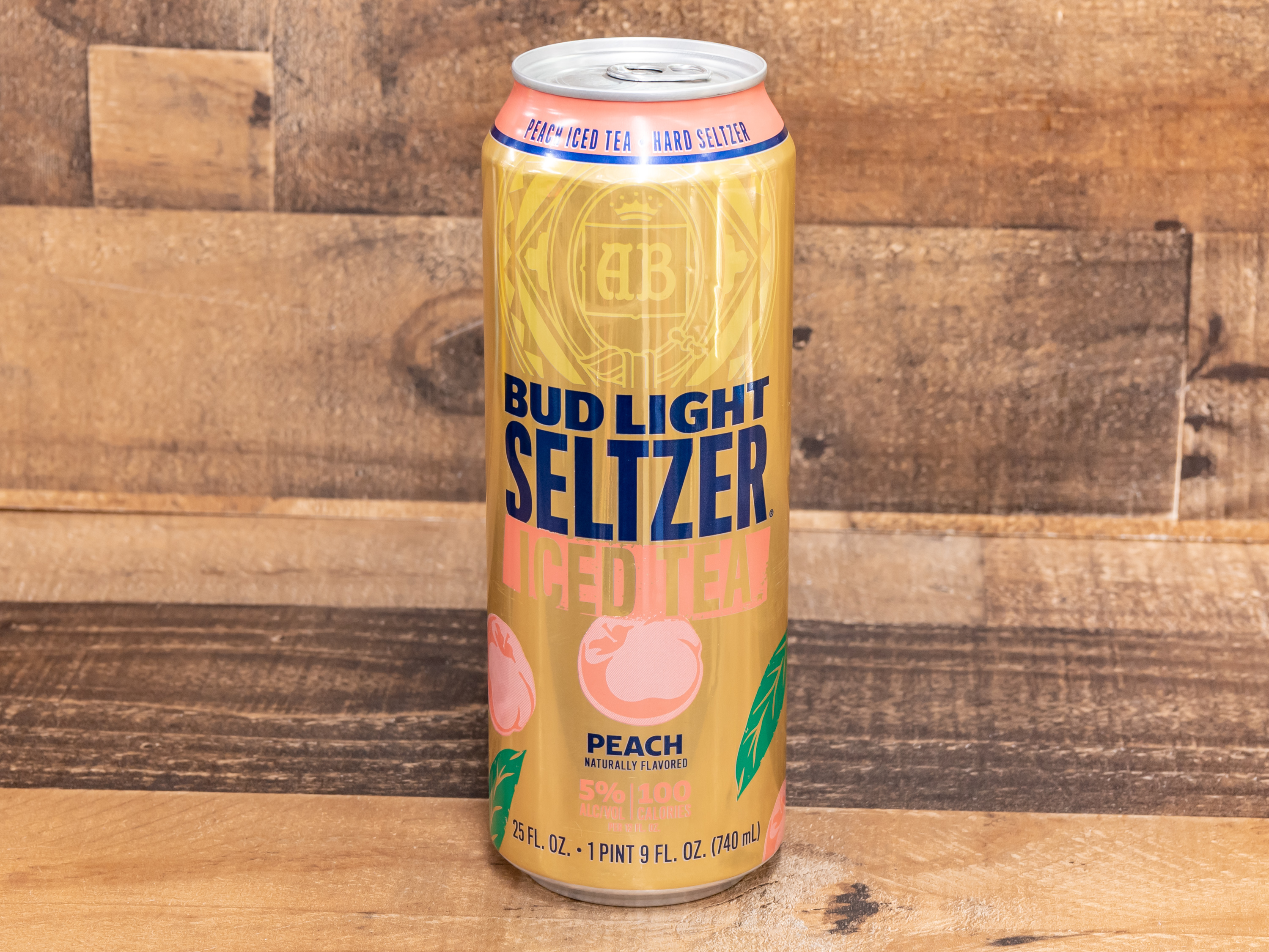Order Bud Light Seltzer Peach Iced Tea food online from Belvedere Liquor store, Santee on bringmethat.com
