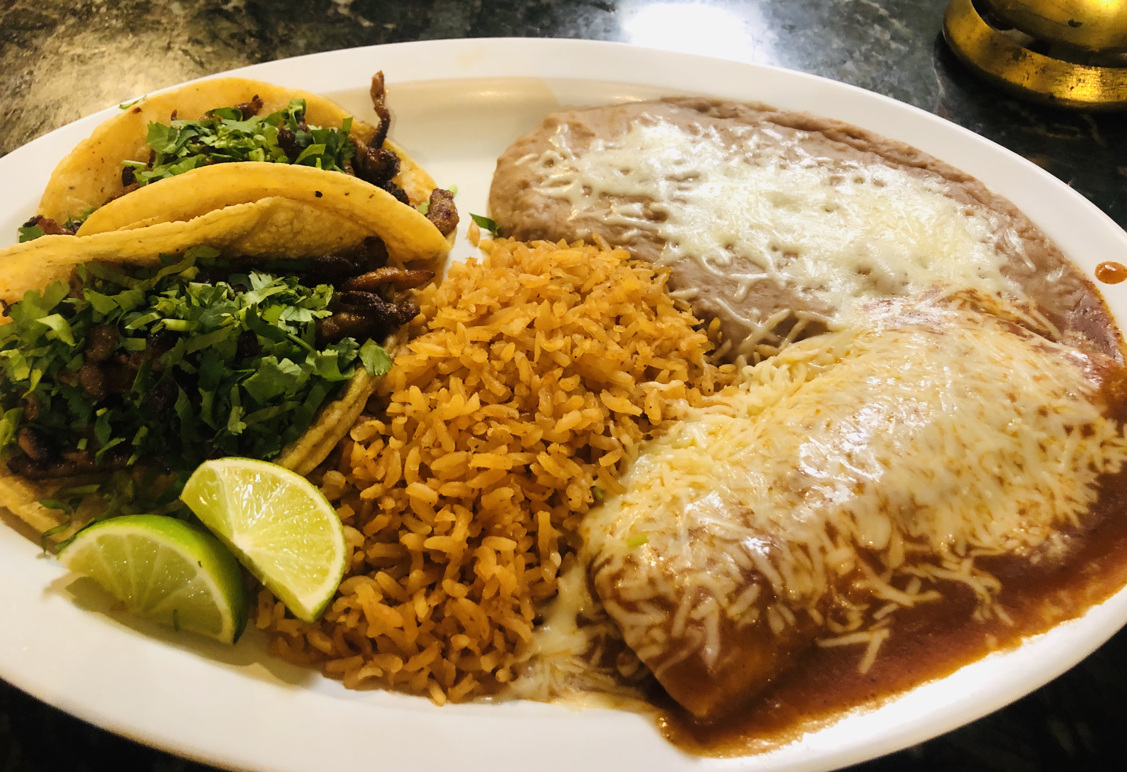 Order 2 Tacos and Enchilda food online from Taqueria Los Maizales store, Bensenville on bringmethat.com