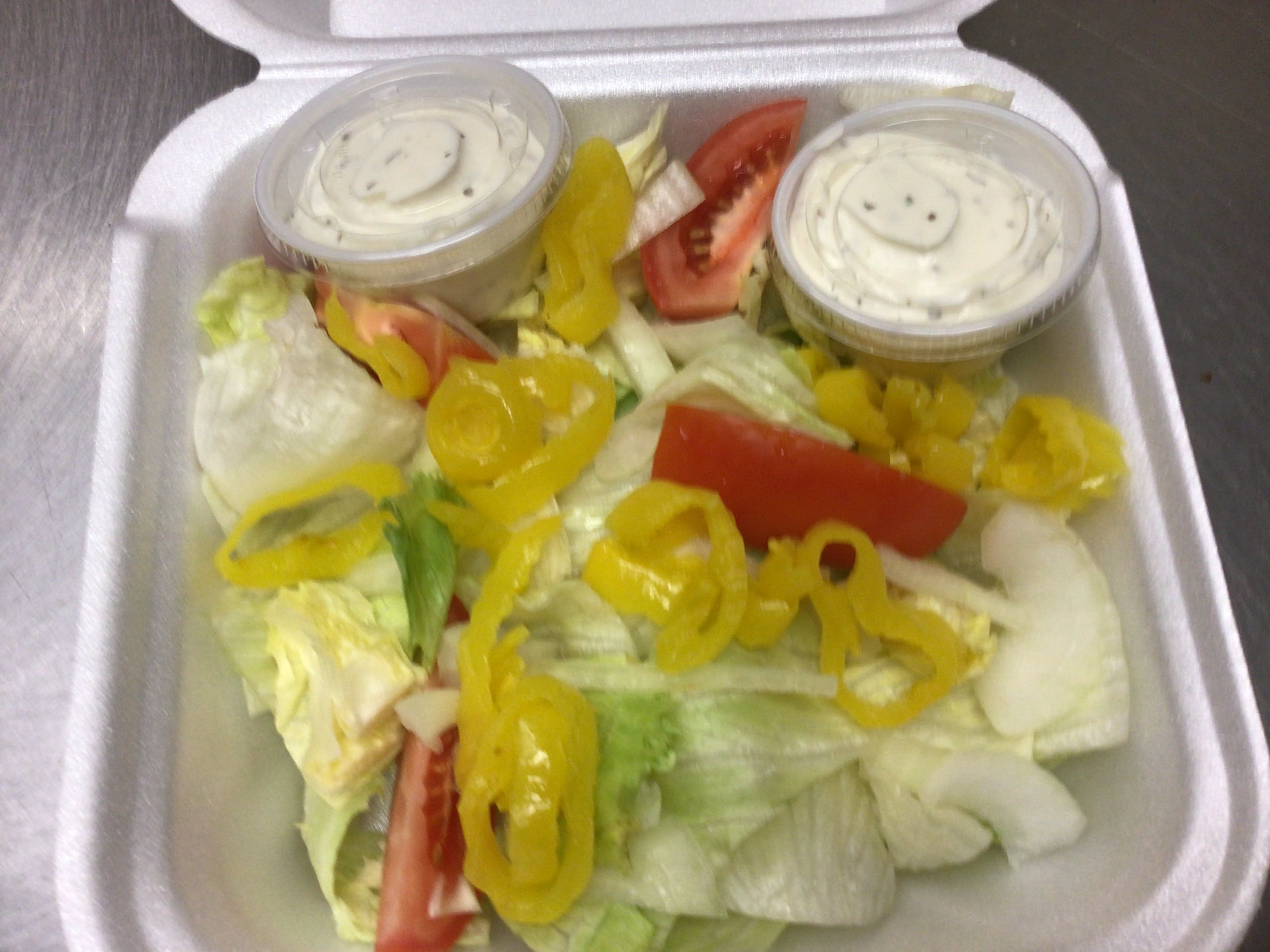 Order Tossed Salad - Salads food online from Porto Fino Pizza store, Columbus on bringmethat.com