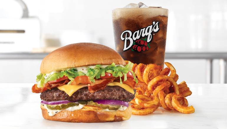 Order Bacon Ranch Wagyu Steakhouse Burger food online from Arby's store, Bloomington on bringmethat.com