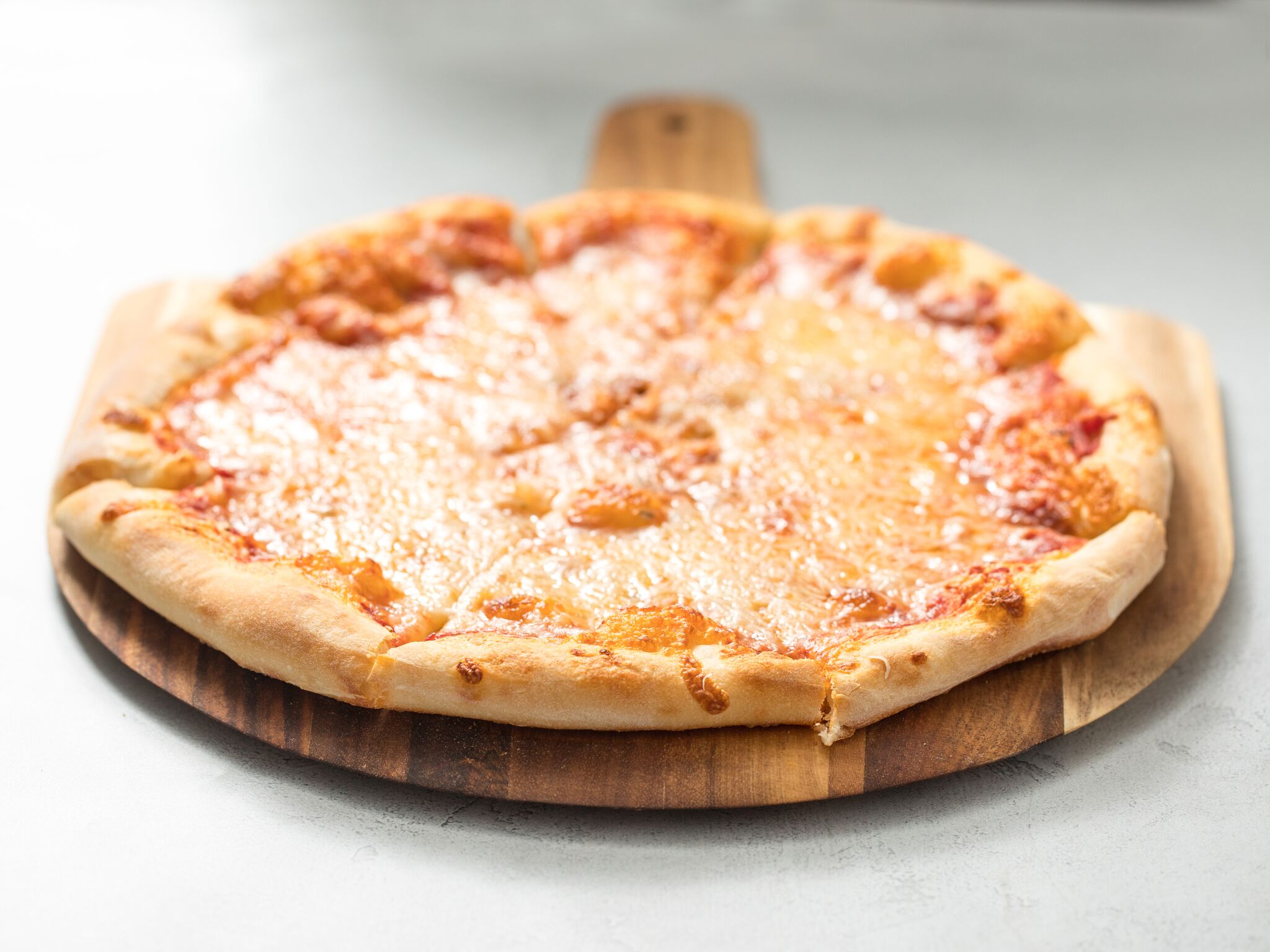 Order Cheese Pizza food online from Cafe Quattro store, Boston on bringmethat.com