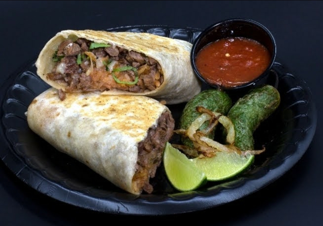 Order Carne Asada Burrito food online from Los Huicholes store, Las Vegas on bringmethat.com