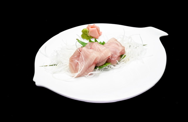 Order Hamachi- Yellow Tail Sashimi food online from Star Sushi store, Jeffersonville on bringmethat.com