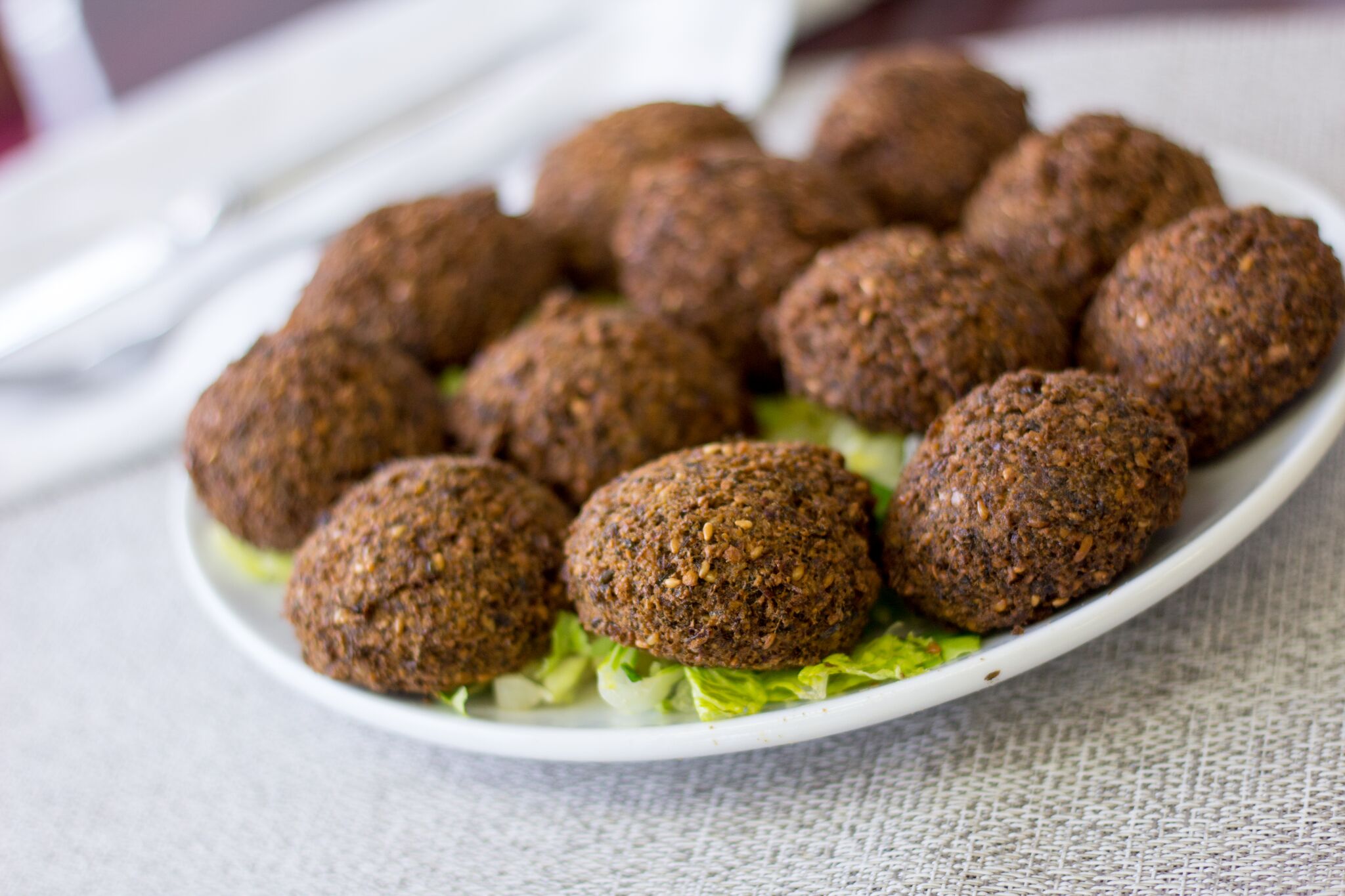 Order 3. Falafel Balls food online from House of Falafel store, Cupertino on bringmethat.com