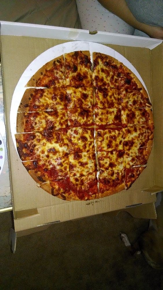 Order Plain Cheese Pizza - Personal 8" food online from Mama Pizza & Subs store, Culpeper on bringmethat.com