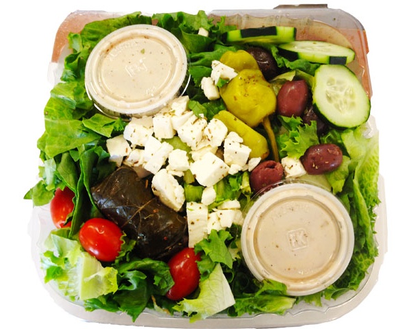 Order Greek Salad food online from Murphy Deli store, Austin on bringmethat.com