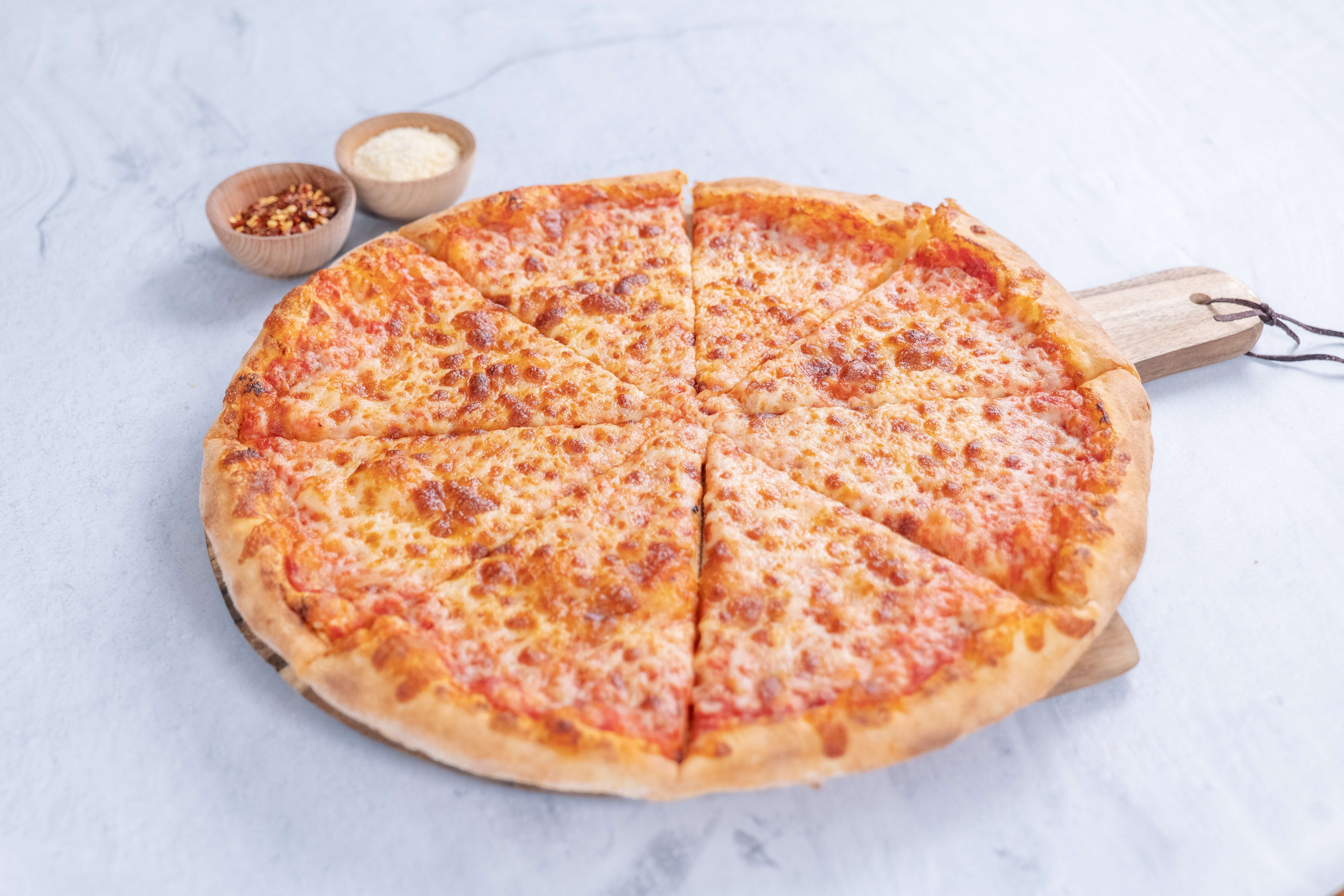 Order Gluten Free Cheese and Sauce Pizza food online from Piece o pizza and deli store, Torrance on bringmethat.com