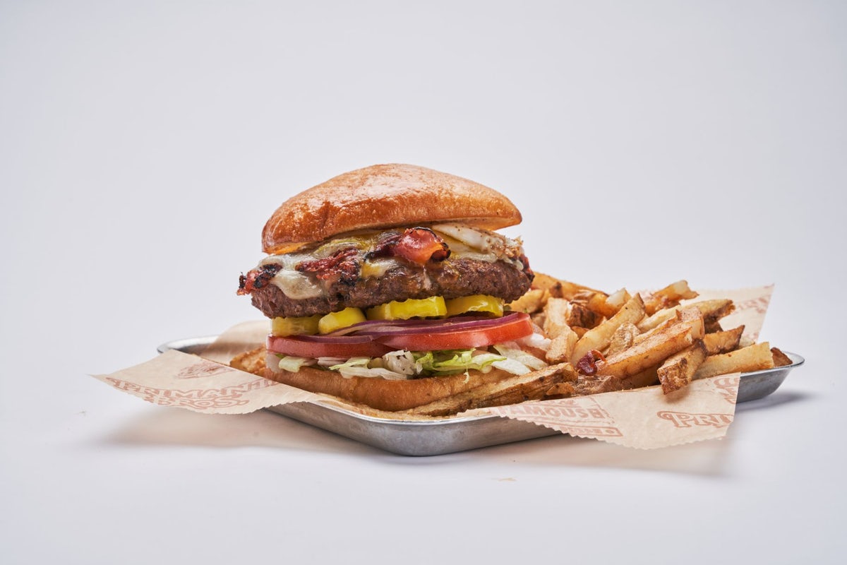 Order Brothers Burger food online from Primanti Bros. store, Pittsburgh on bringmethat.com