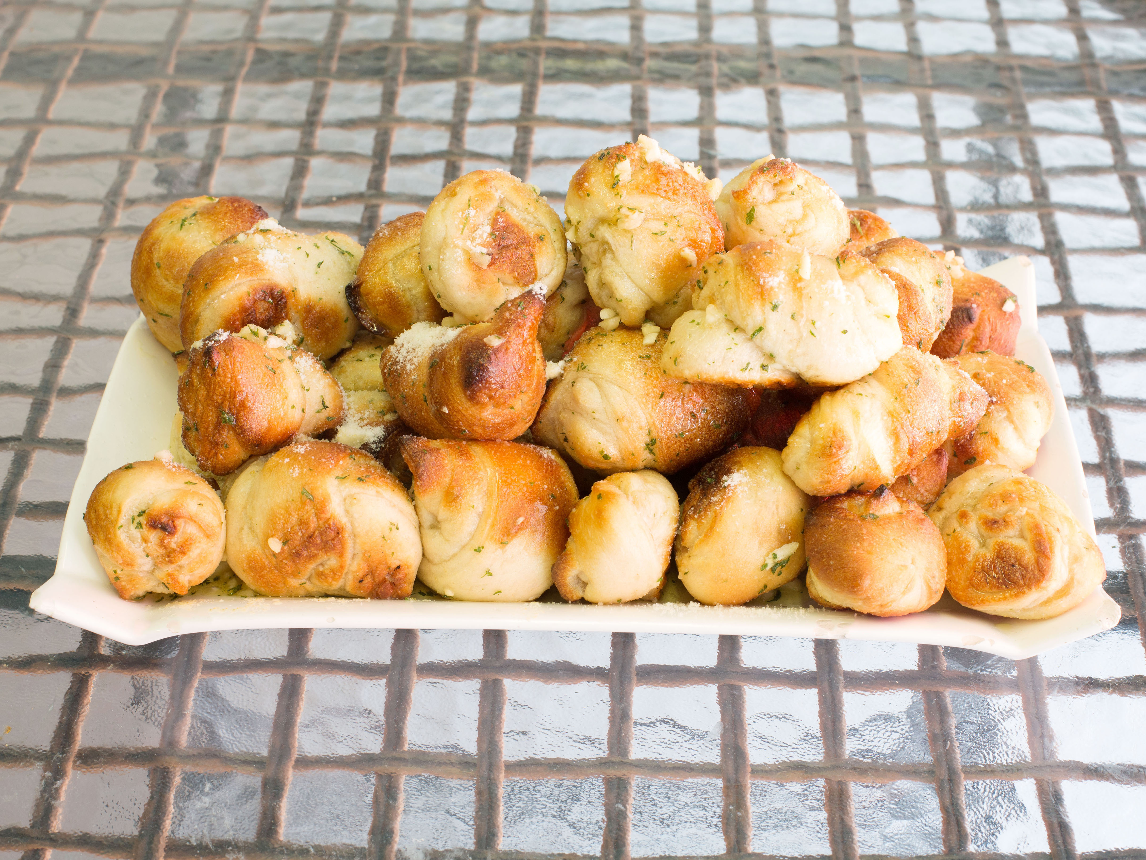 Order Garlic Knots 5 Ct food online from Hot House Pizza store, Hoboken on bringmethat.com