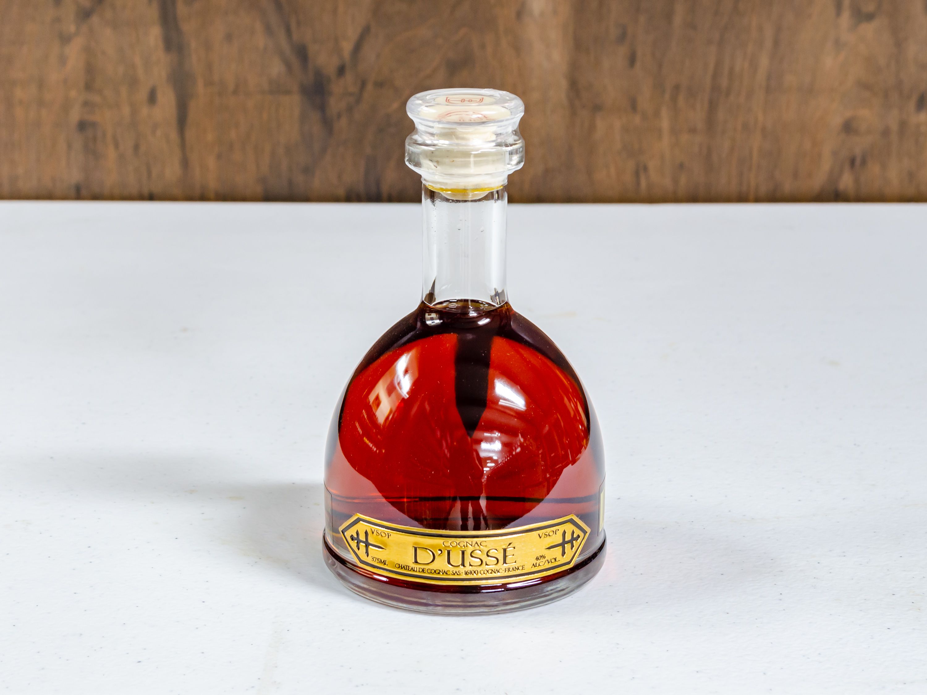 Order D'usse VSOP, 375 ml. Cognac food online from Liquorama store, Hyde Park on bringmethat.com