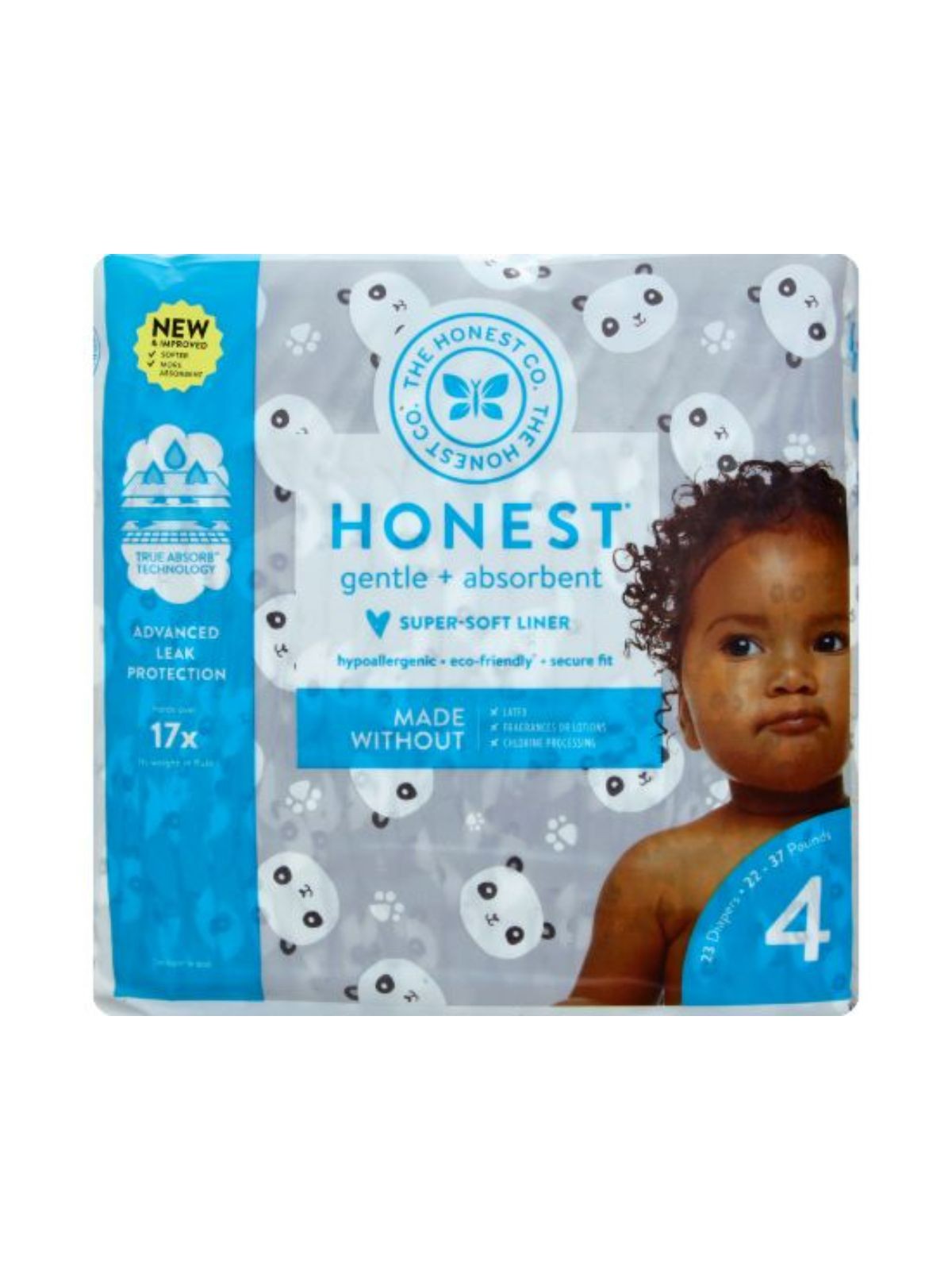 Order The Honest Company Diaper Size 4 (23 count) food online from Stock-Up Mart store, Los Angeles on bringmethat.com